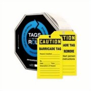 Accuform OSHA CAUTION TAGS BYTHEROLL TAR136 TAR136